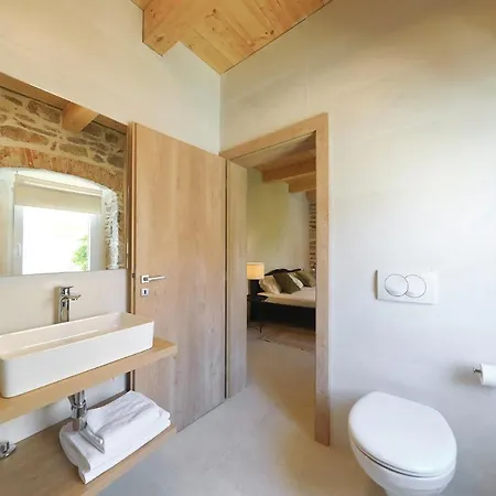 Villa Mira With A Heated Pool And A Sea View Bozava